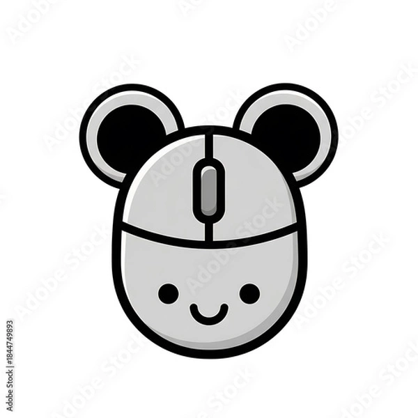 Obraz Mouse Face Icon.