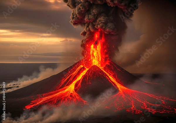 Obraz fire in the fire