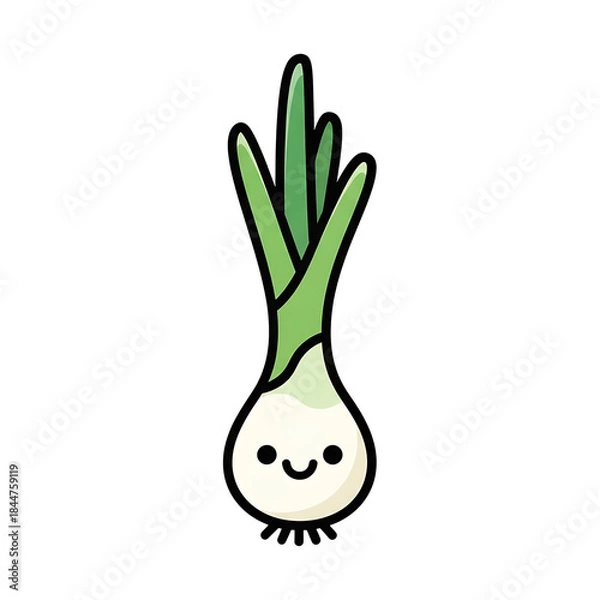 Obraz Cute Onion Character. (6)