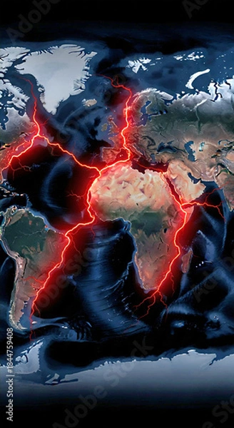 Obraz global warming concept