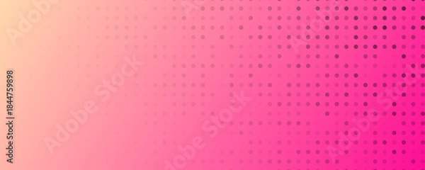 Obraz Colorful halftone background with dots