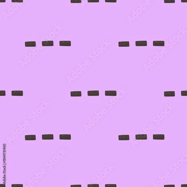 Obraz Seamless pattern with abstract decor elements. hand drawing. design for fabric, textile, wrapper, print	
