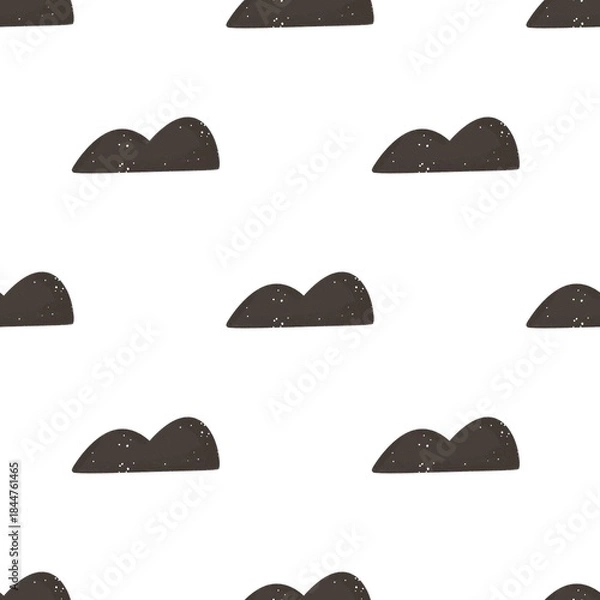 Obraz Seamless pattern with abstract decor elements. hand drawing. design for fabric, textile, wrapper, print	
