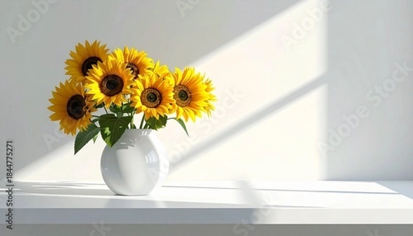Obraz sunflowers in a vase