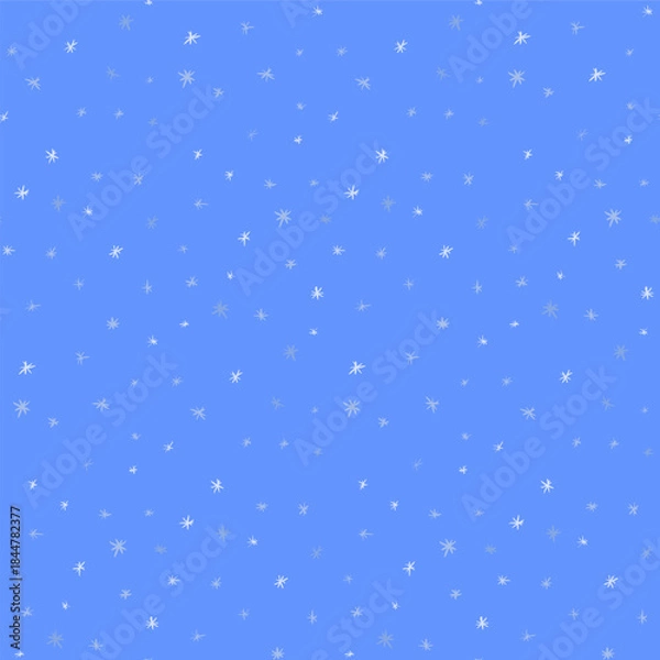 Obraz Snowflakes in the sky