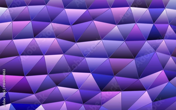 Fototapeta abstract vector geometric triangle background