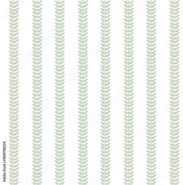 Obraz Seamless Stripe repeat pattern, Stripe texture vector, leaf texture stripe pattern 