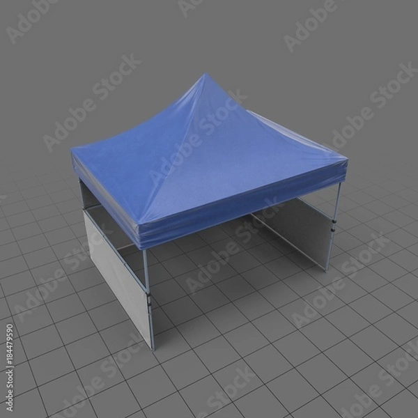 Fototapeta Outdoor event booth