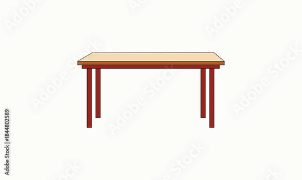 Obraz Table vector design