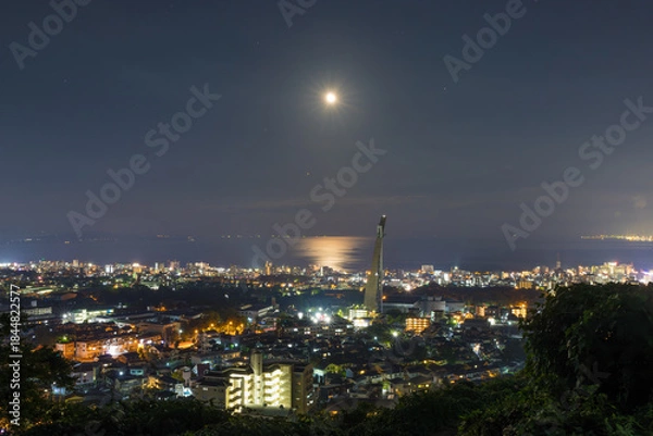 Obraz 別府の夜景（大分県別府市）