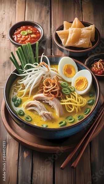 Obraz chicken noodle soup