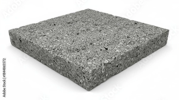 Fototapeta Concrete Block Texture, Construction Material, Studio View