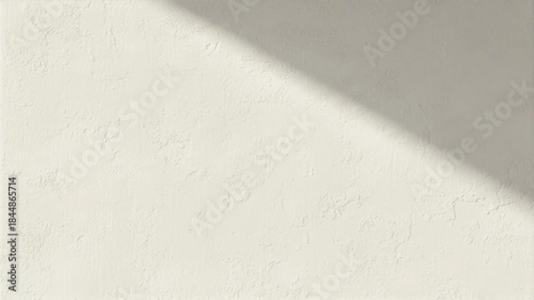 Fototapeta Minimalist Wall Shadow Light Texture Abstract View