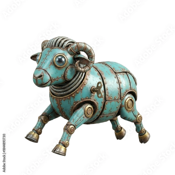 Obraz ブリキのおもちゃ _ ヒツジ