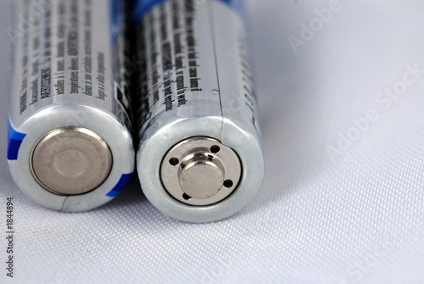 Obraz aa batteries close