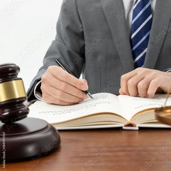 Fototapeta The image shows someone's signature