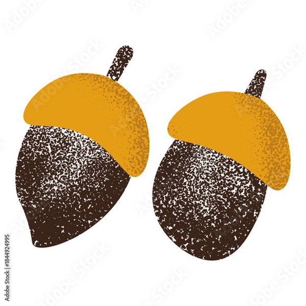 Obraz Vintage Grunge Autumn and Cozy Elements Set