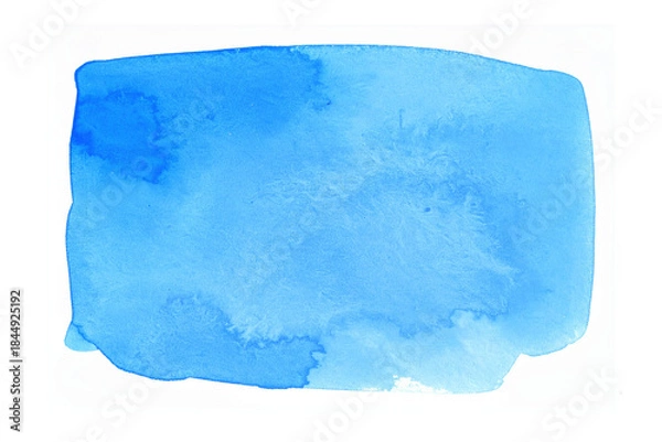 Obraz Abstract paint blue color background.