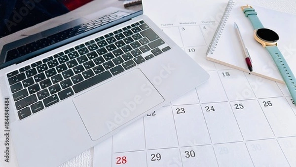 Fototapeta ワークライフバランス　ライフスタイル　働き方改革