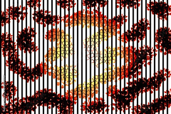 Obraz abstract grunge background vector illustration