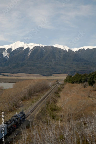 Obraz South Island Steam