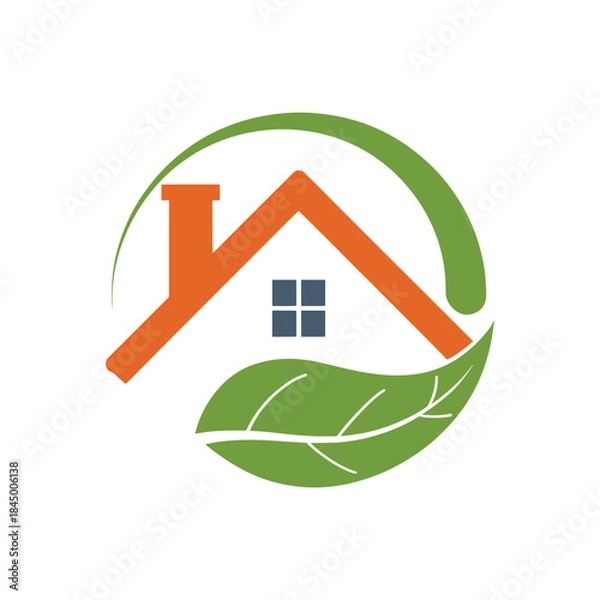 Obraz Minimal House Logo Icon Design