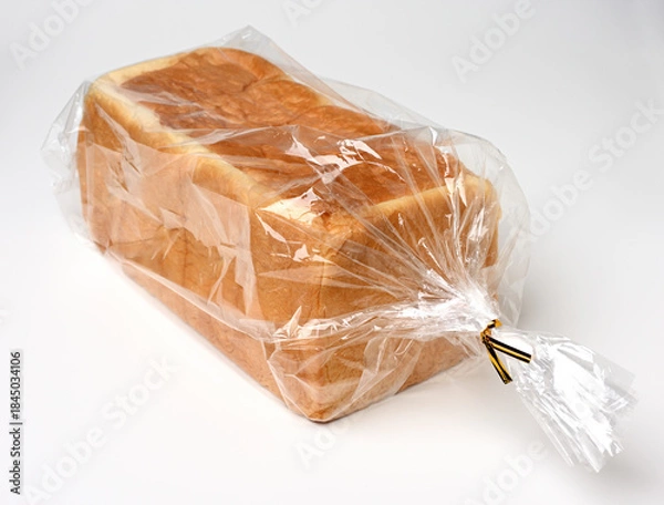 Obraz 袋に入った食パン01