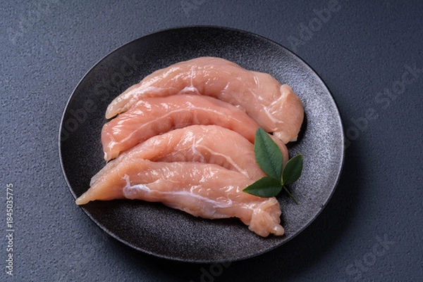 Obraz 生の鶏ささ身