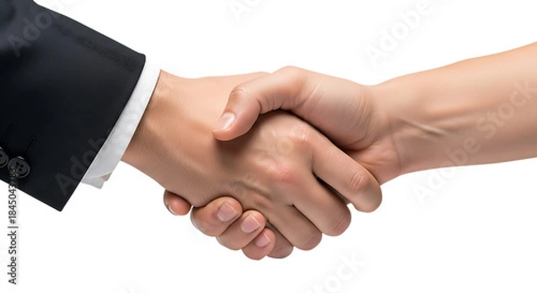 Obraz Business partners shaking hands
