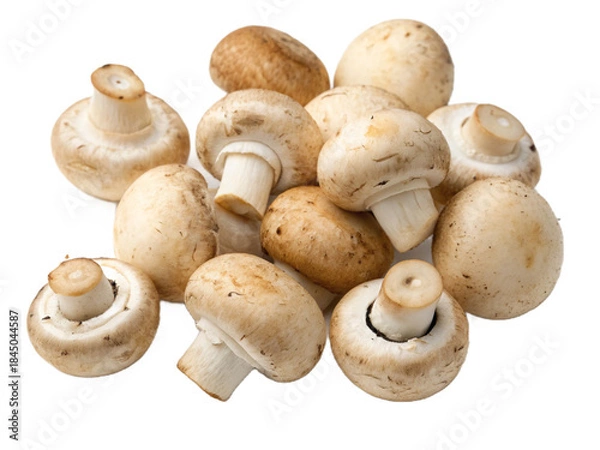 Fototapeta White button mushroom