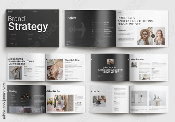 Obraz Brand Strategy Template