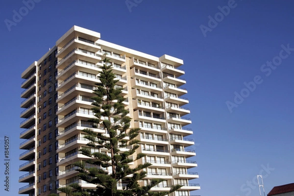 Obraz urban apartment building