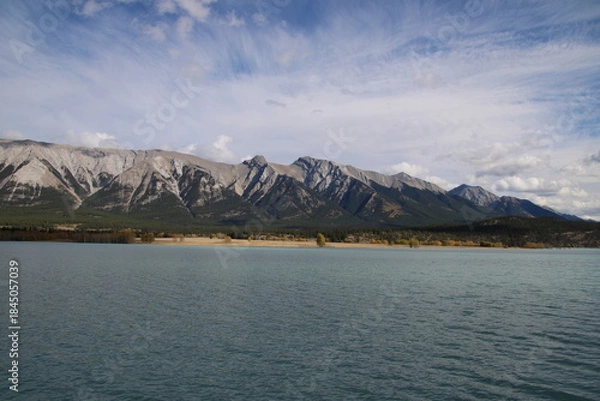 Obraz Lake Abraham, Nordegg, Alberta