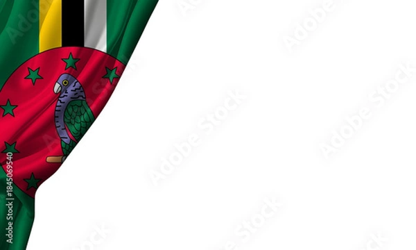 Obraz Dominica Flag