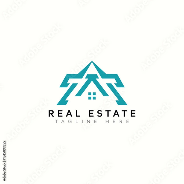Obraz real estate logo