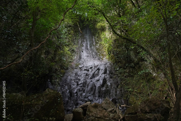 Obraz 無名滝　熊本県上益城郡