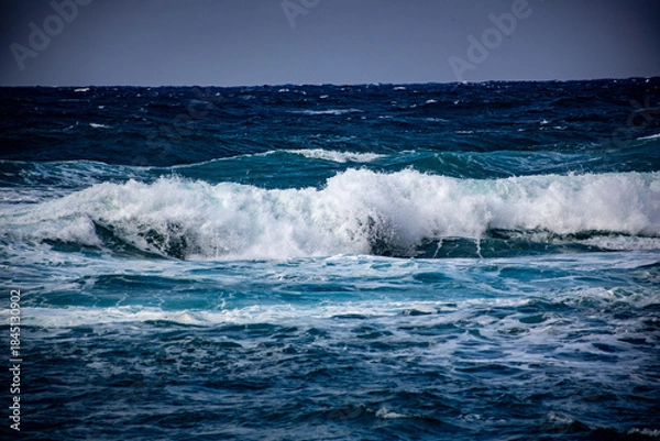 Obraz 奄美大島の冬の海。