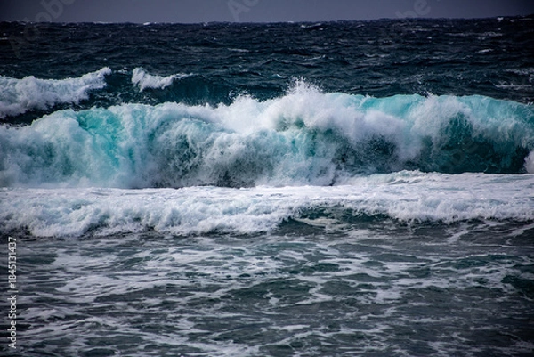 Obraz 奄美大島の冬の海。