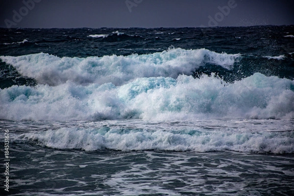 Obraz 奄美大島の冬の海。