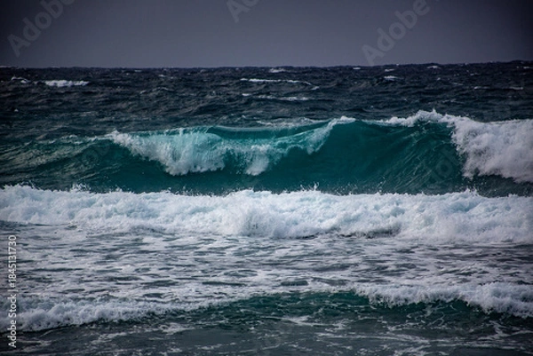 Obraz 奄美大島の冬の海。