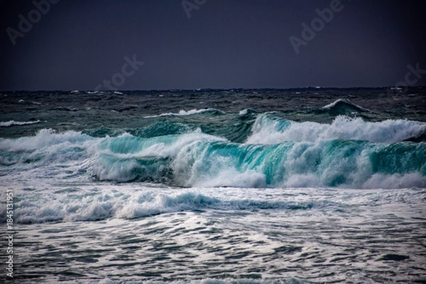 Obraz 奄美大島の冬の海。