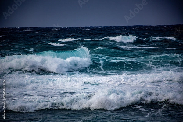 Obraz 奄美大島の冬の海。