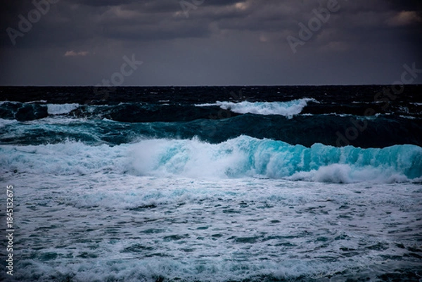 Obraz 奄美大島の冬の海。