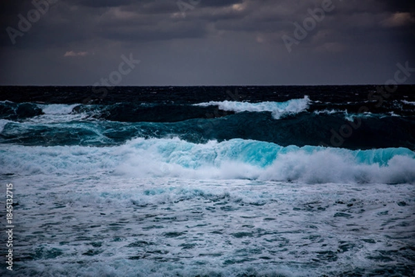 Obraz 奄美大島の冬の海。