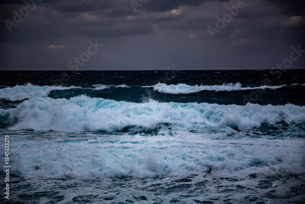 Obraz 奄美大島の冬の海。