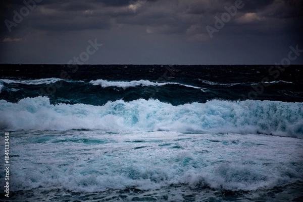 Obraz 奄美大島の冬の海。