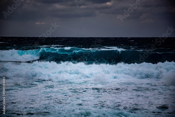 Obraz 奄美大島の冬の海。