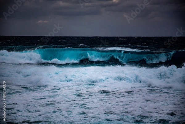 Obraz 奄美大島の冬の海。