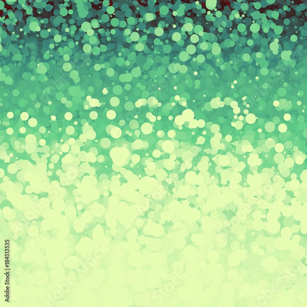 Obraz Abstract background with color circles. Vector illustration.