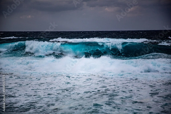 Obraz 奄美大島の冬の海。